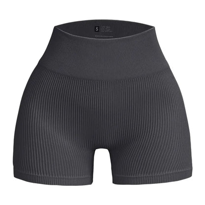 Ribbed Knitted Shorts