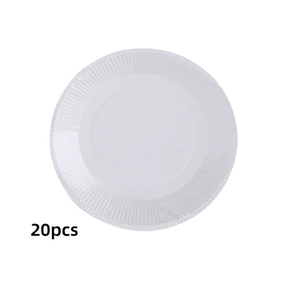 Disposable Paper Plates