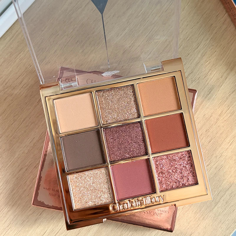 CT Summer Limited Lip Gloss Hydrating Lipstick Setting Powder Shine Nine-Color Eyeshadow Palette Blush Skincare Essence Makeup