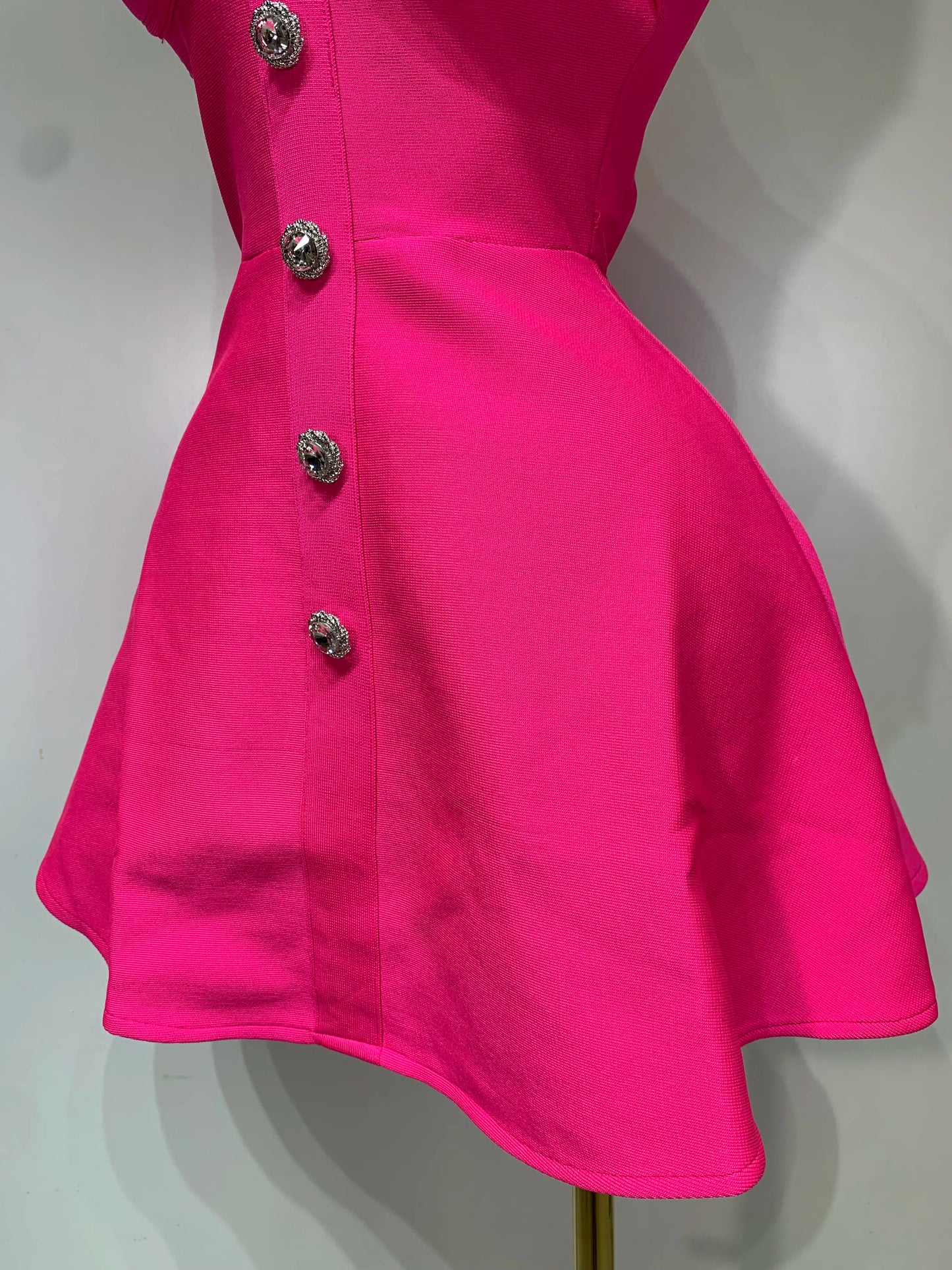 Backless Beading A Line Bandage Dress