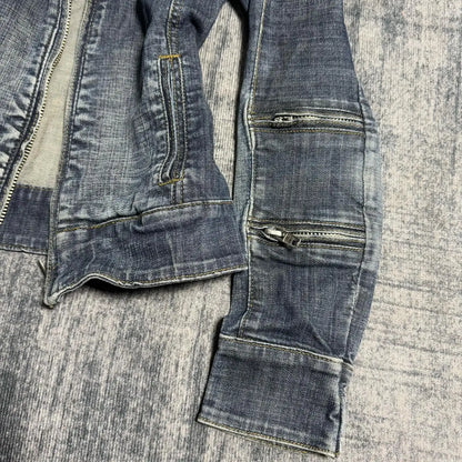 Washed Denim Coat