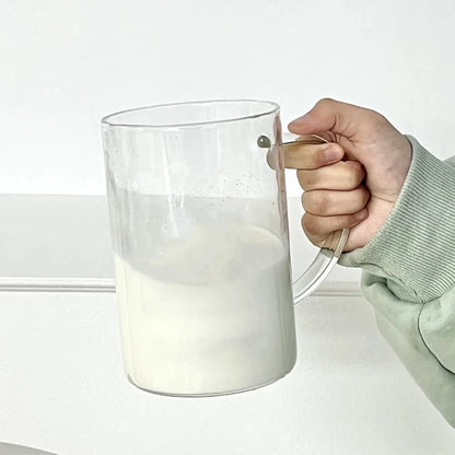 Straw Glass Cup