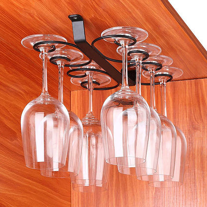 4/8/12 Cups Metal Wine Glass Rack Holder