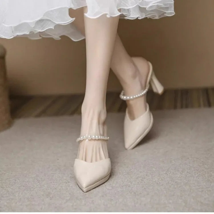 Pointed Toe Mules