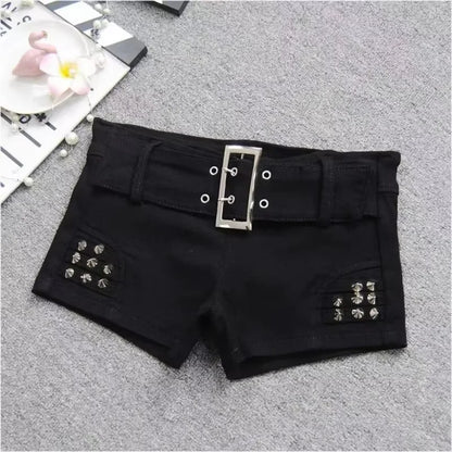 Low Rise Jean Shorts