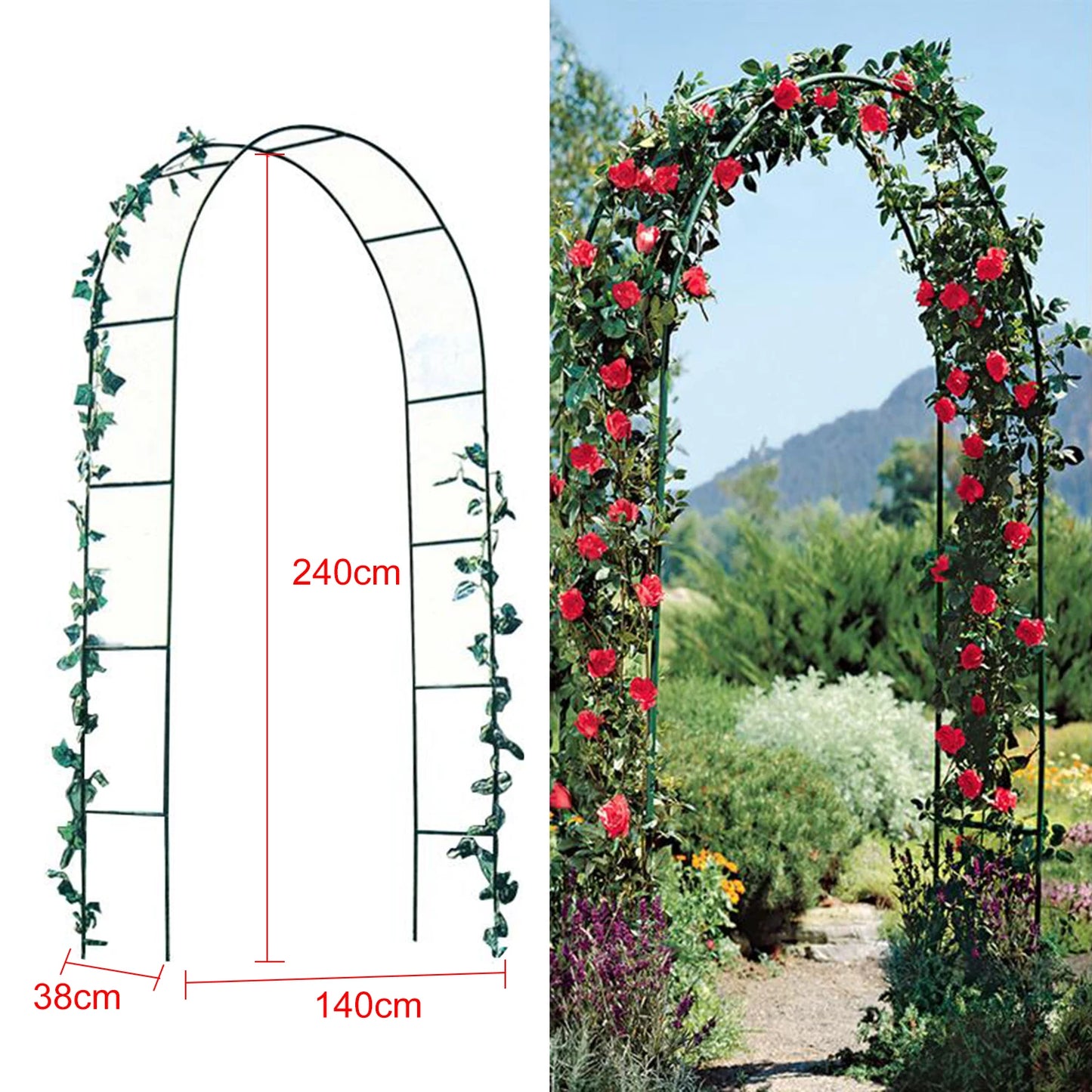 Iron Wedding Arch