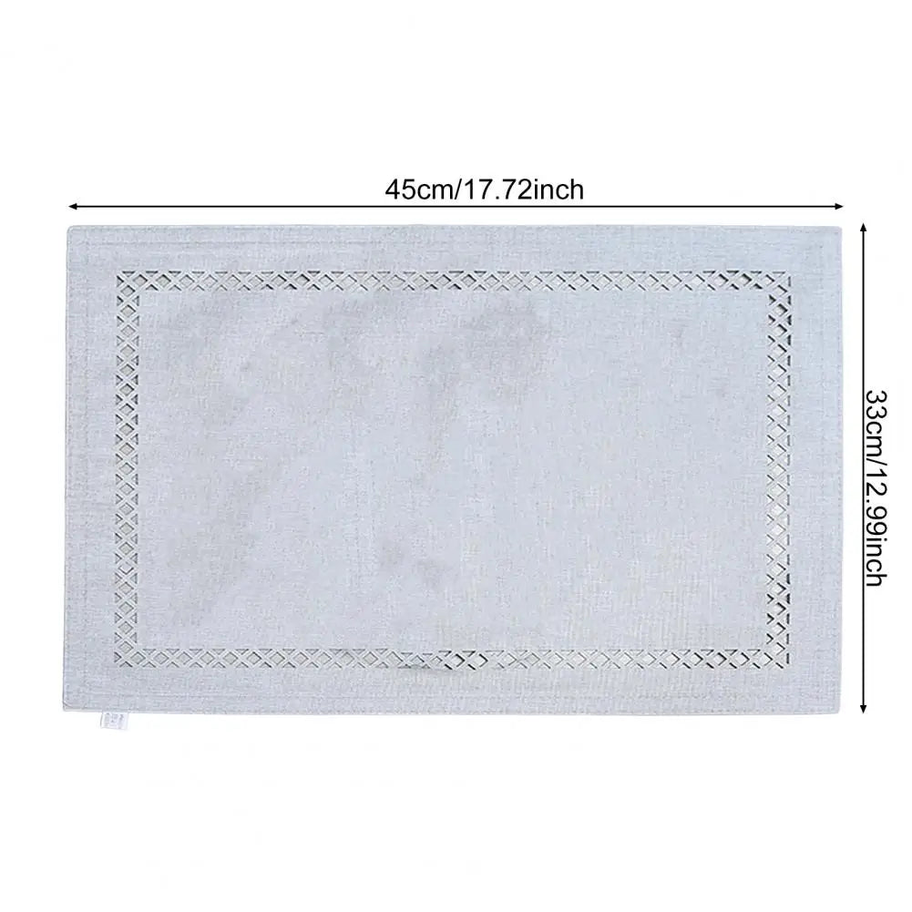 Geometric Hollow Out Square Coaster Pad