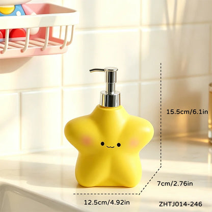 Star Face Resin Lotion Dispenser