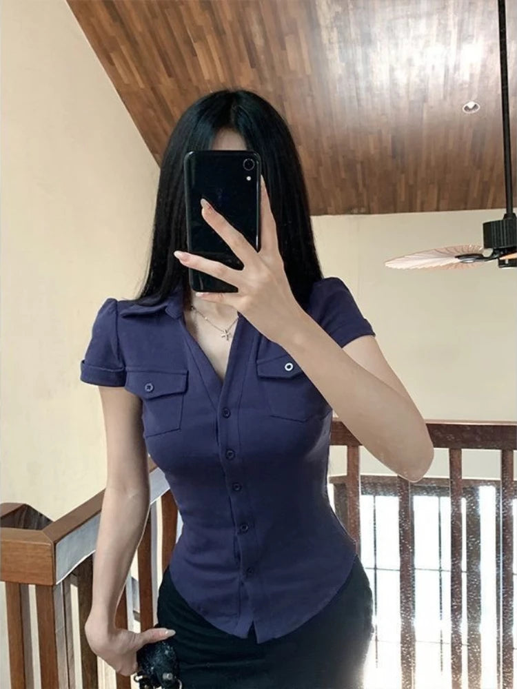 Short Sleeve Blouse
