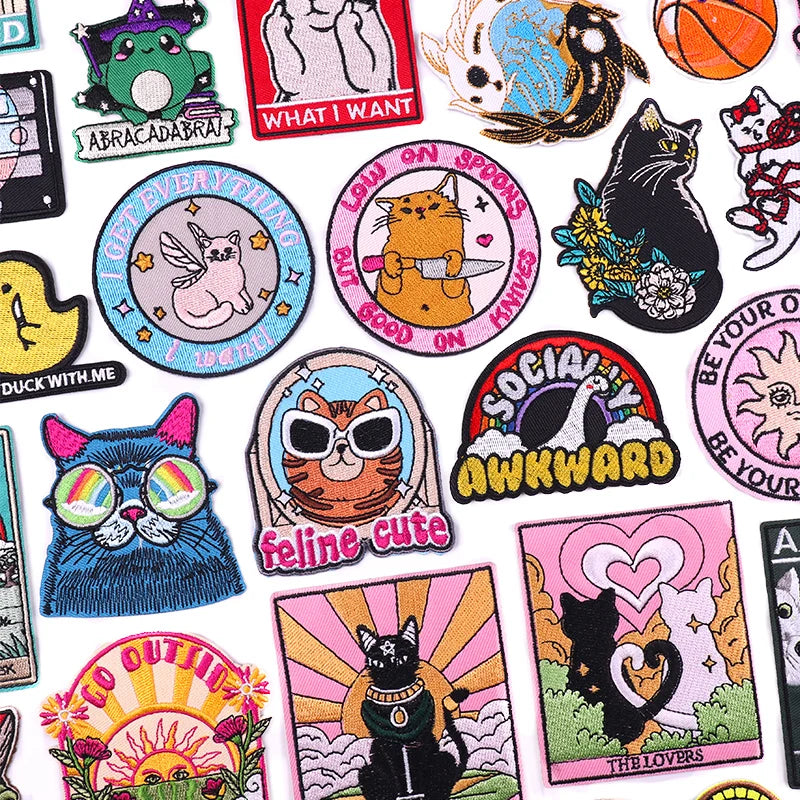 Cat Embroidery Patch