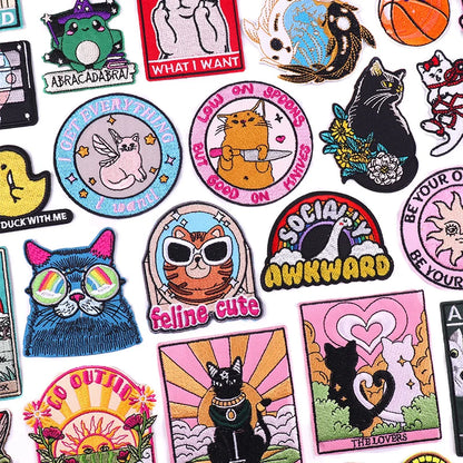 Cat Embroidery Patch