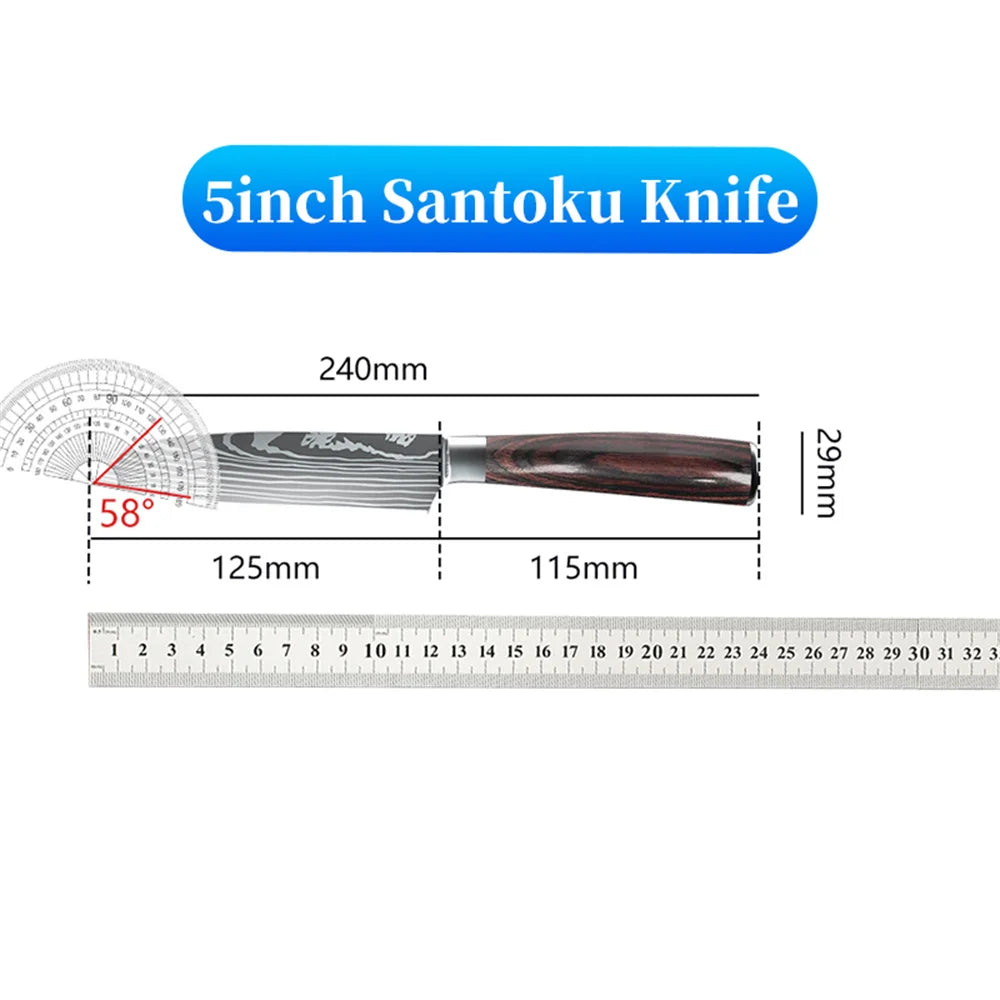 9 Types of Stainless Steel Kitchen Knife