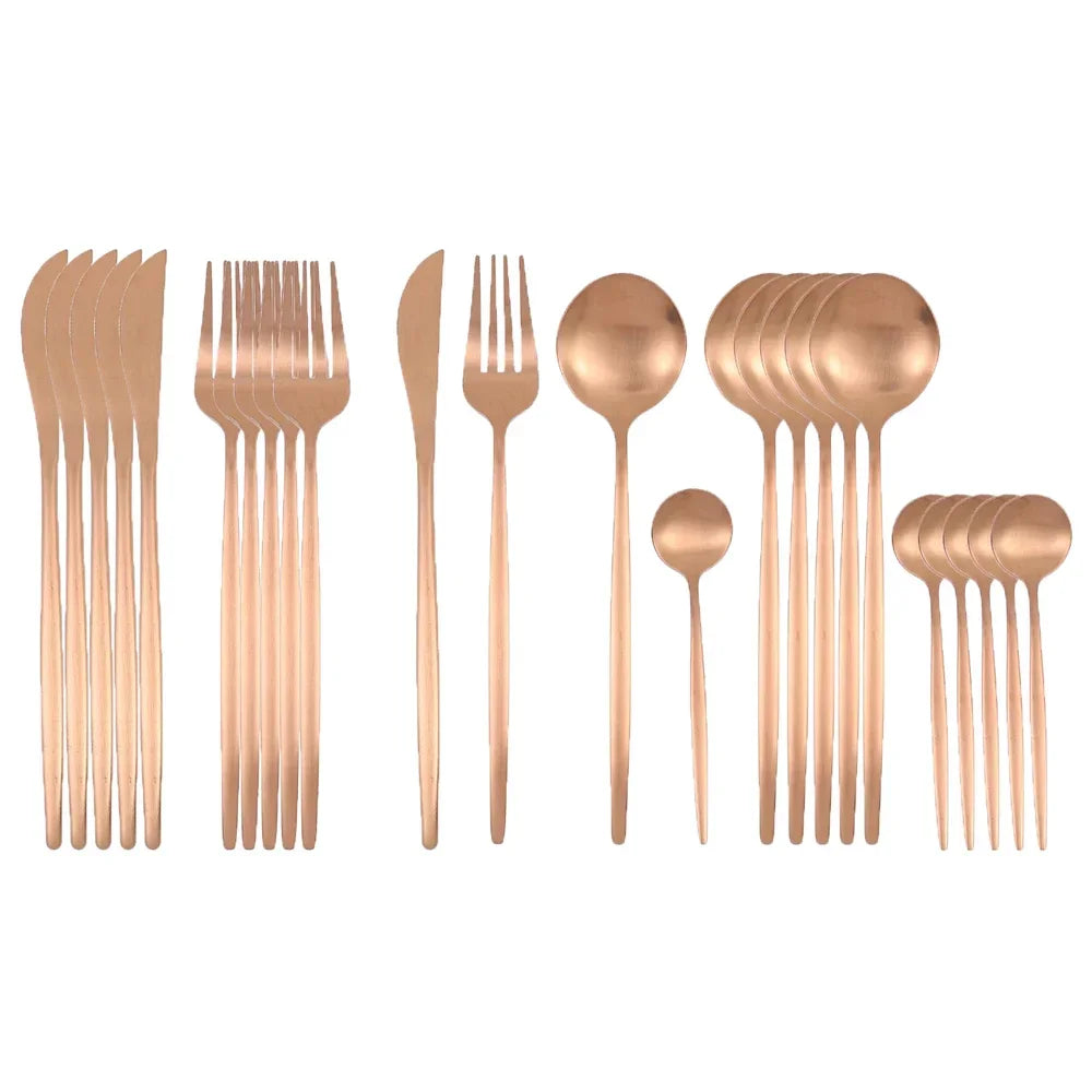 Stainless Steel Dinnerware Set