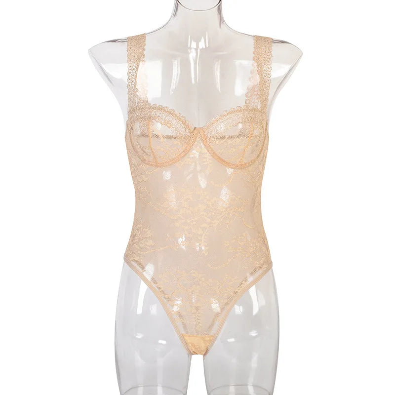 Sheer Lace Bodysuit