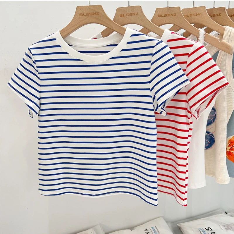 Short Sleeve Striped T-Shirt