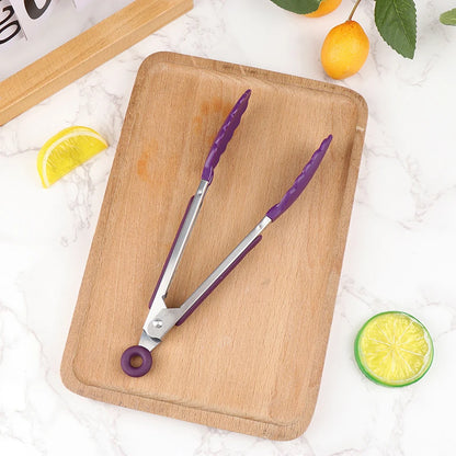 Silicone BBQ Grilling Tong