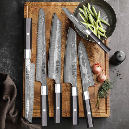 Damascus Steel Professional Kitchen Knives