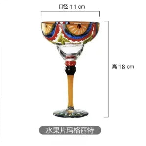 High End Crystal Glass 360 Degree Rotating Decanter Drum