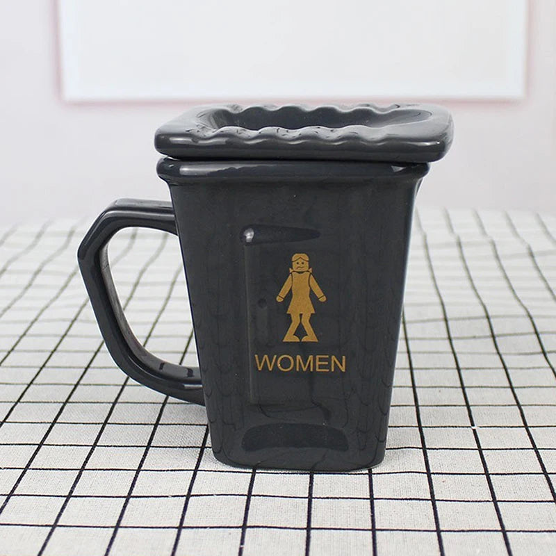 Trash Can Ceramic Mug