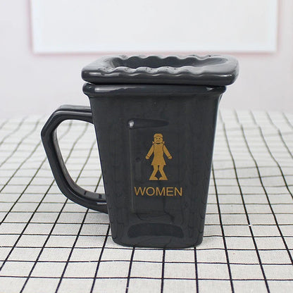 Trash Can Ceramic Mug