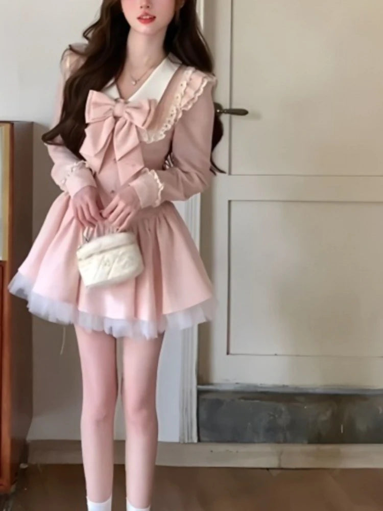 Lace Bow Dress