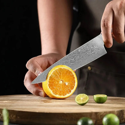 Damascus Kitchen Knife