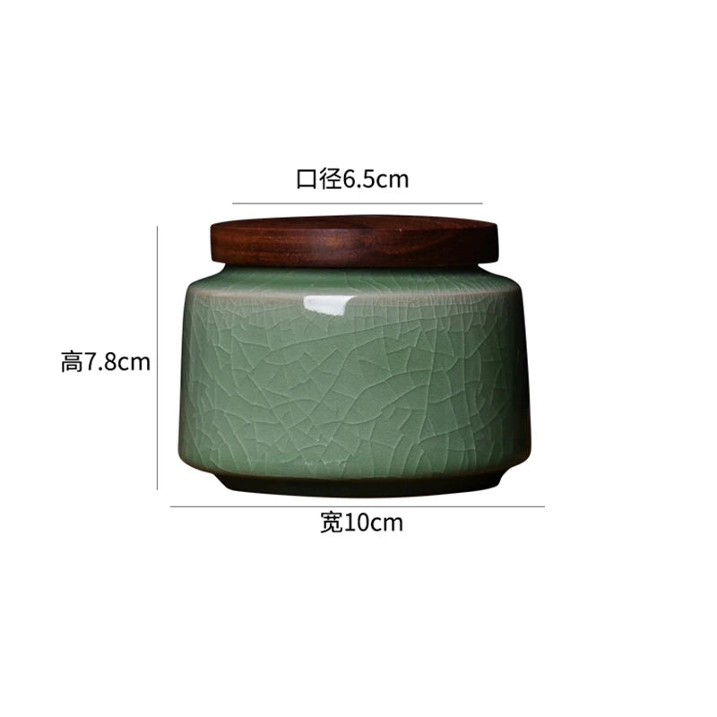 Exquisite Ceramic Tea Jar