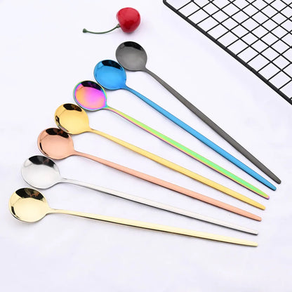 6Pcs Coffee Stirring Spoon Cutlery Set