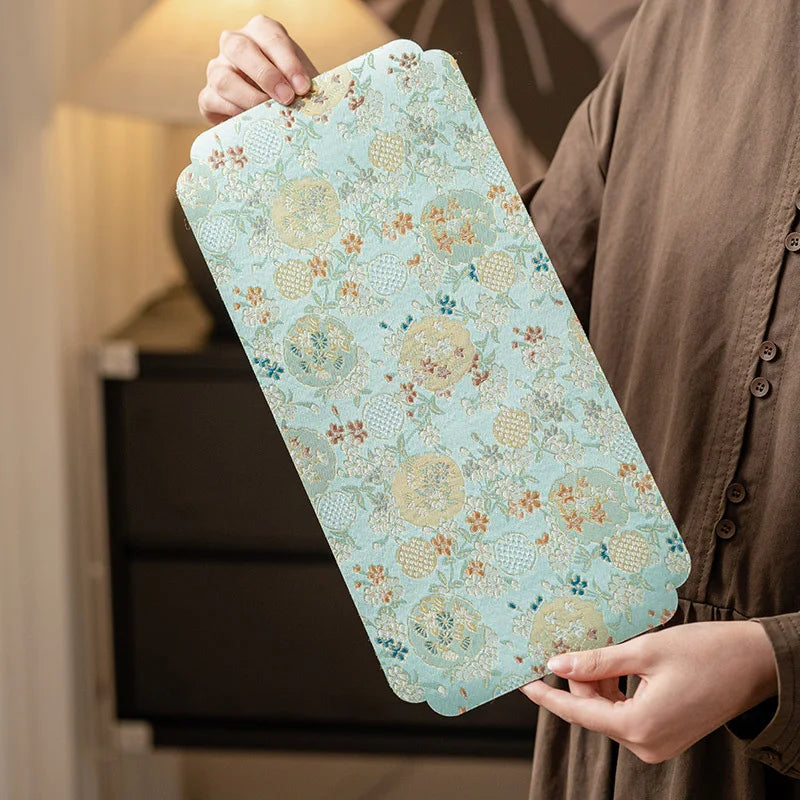 Dianthus Flower Double-sided Small Tea Mat