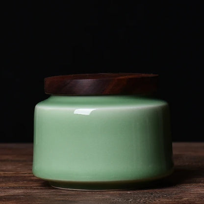 Exquisite Ceramic Tea Jar