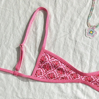 Flowers Printed Bikini