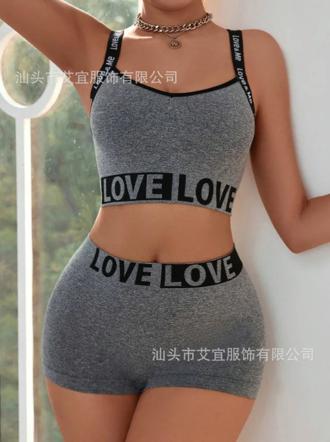 Outdoor Fitness Bra Set