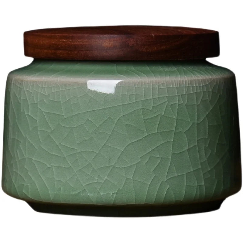 Exquisite Ceramic Tea Jar