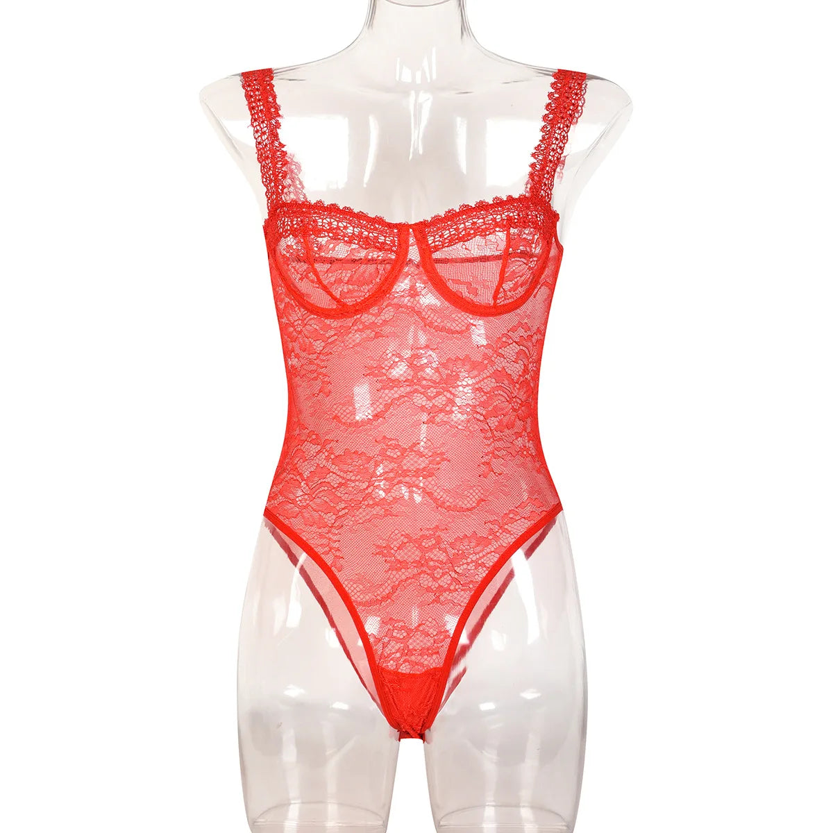 Sheer Lace Bodysuit