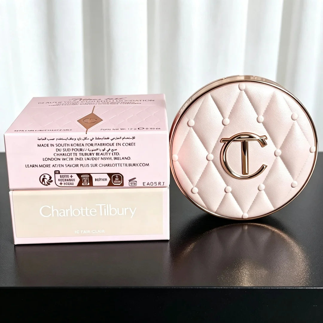 Dual-Color Blush Concealer Cushion Delicate And Smooth Brightening And Moisturizing Concealing Lasting Makeup