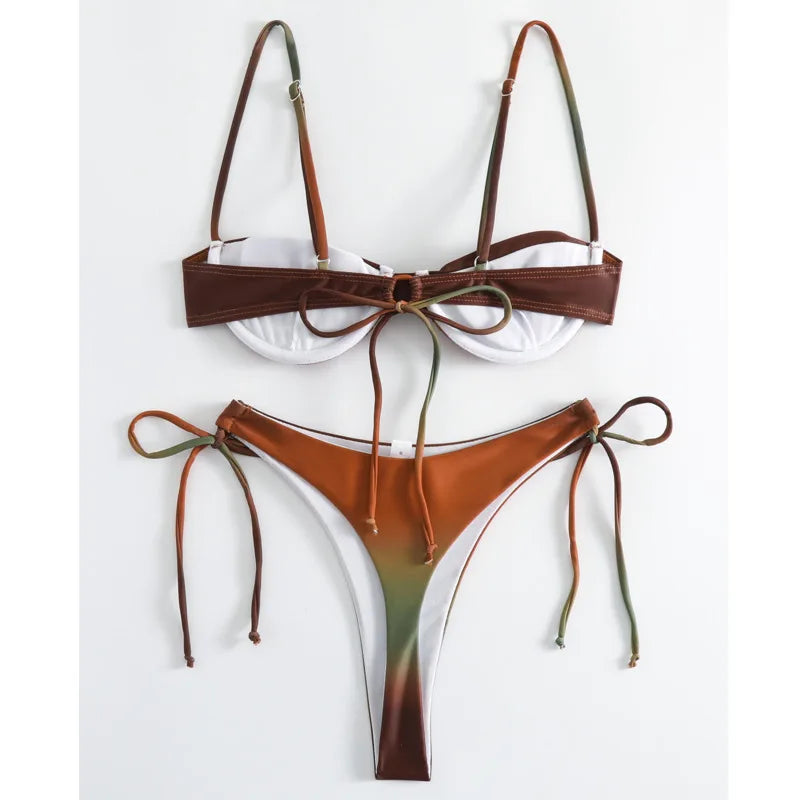 Ombré Underwire Bikini