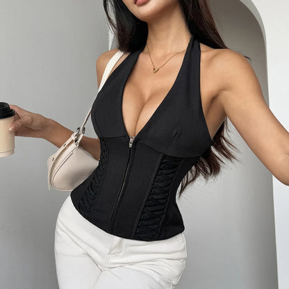 zipper Corset