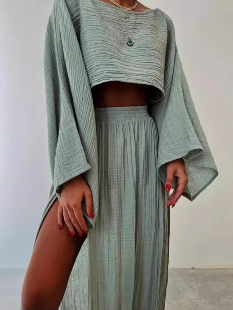 Conjunto de Falda Unicolor