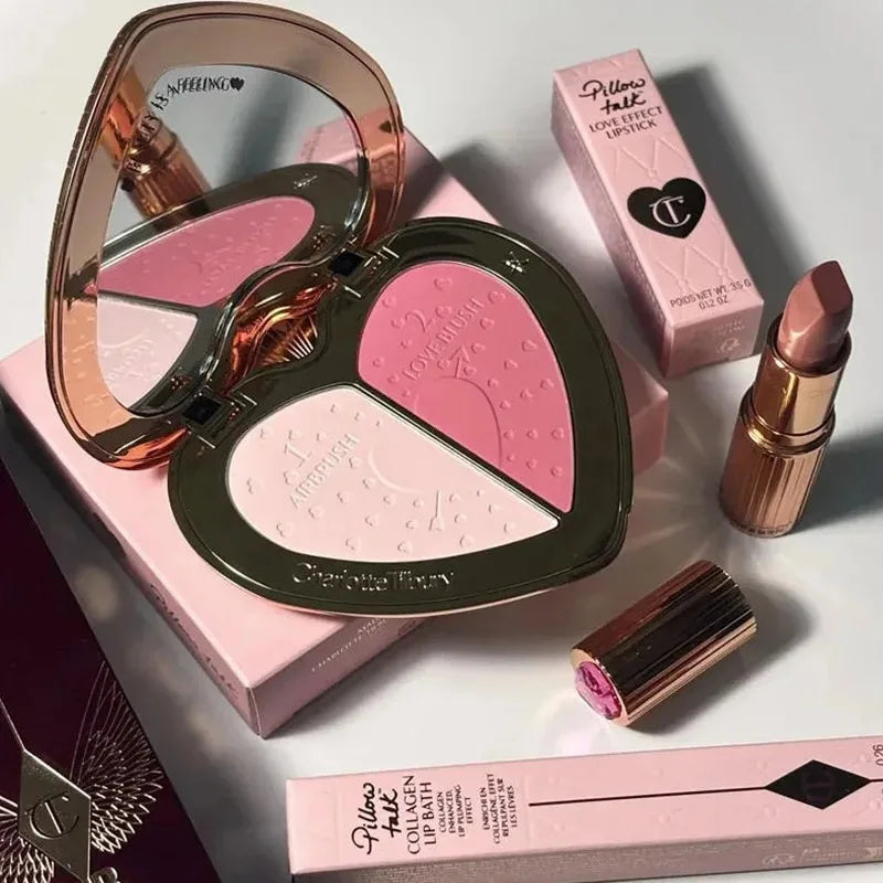 Dual-Color Blush Concealer Cushion Delicate And Smooth Brightening And Moisturizing Concealing Lasting Makeup
