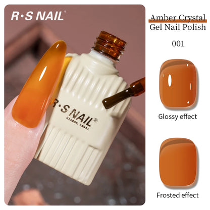 RSNAIL 10g Jelly Amber Gel Nail Polish