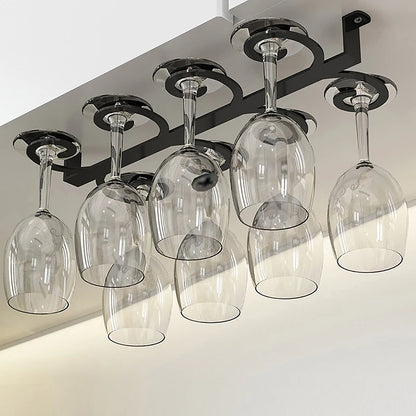 4/8/12 Cups Metal Wine Glass Rack Holder