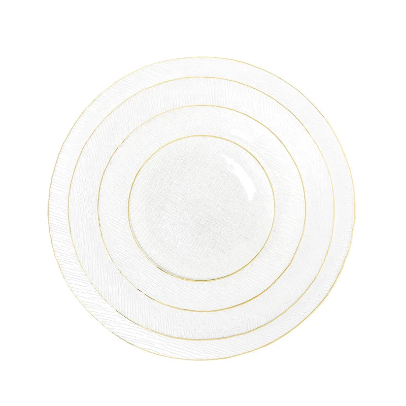Japanese-style Horizontal Glass Plate