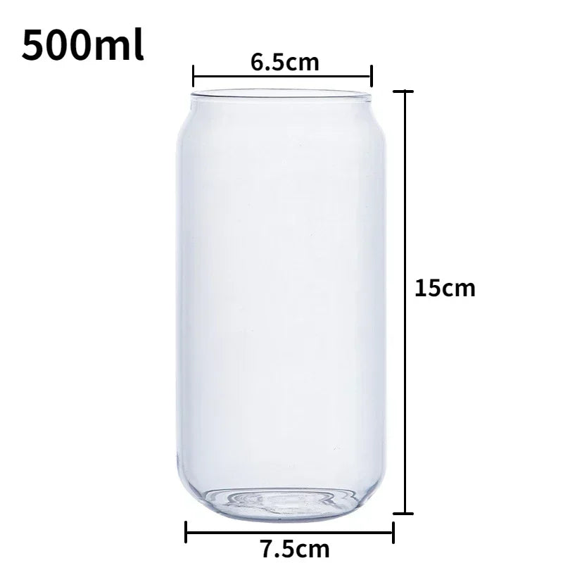 Glass Cup Reusable Straw