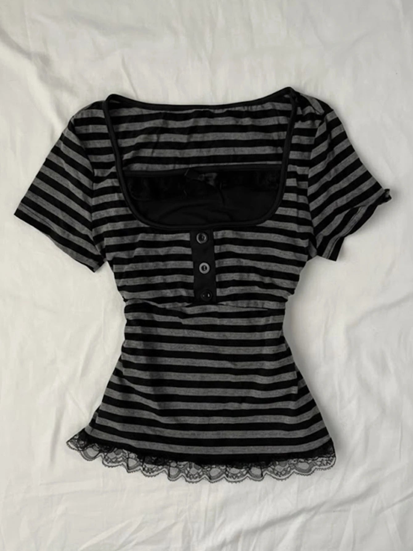 Stripe Graphic T-shirt