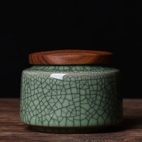 Exquisite Ceramic Tea Jar