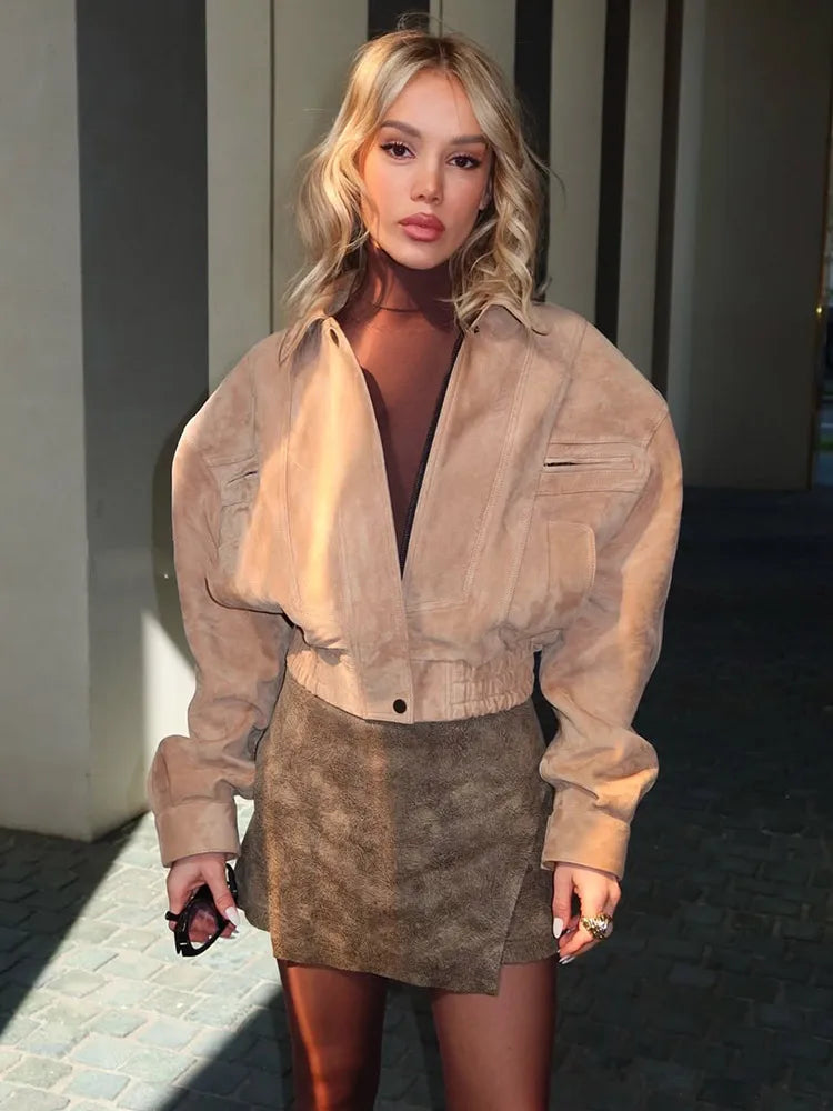 Solid Short Jacket