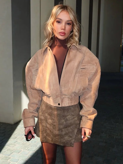 Solid Short Jacket