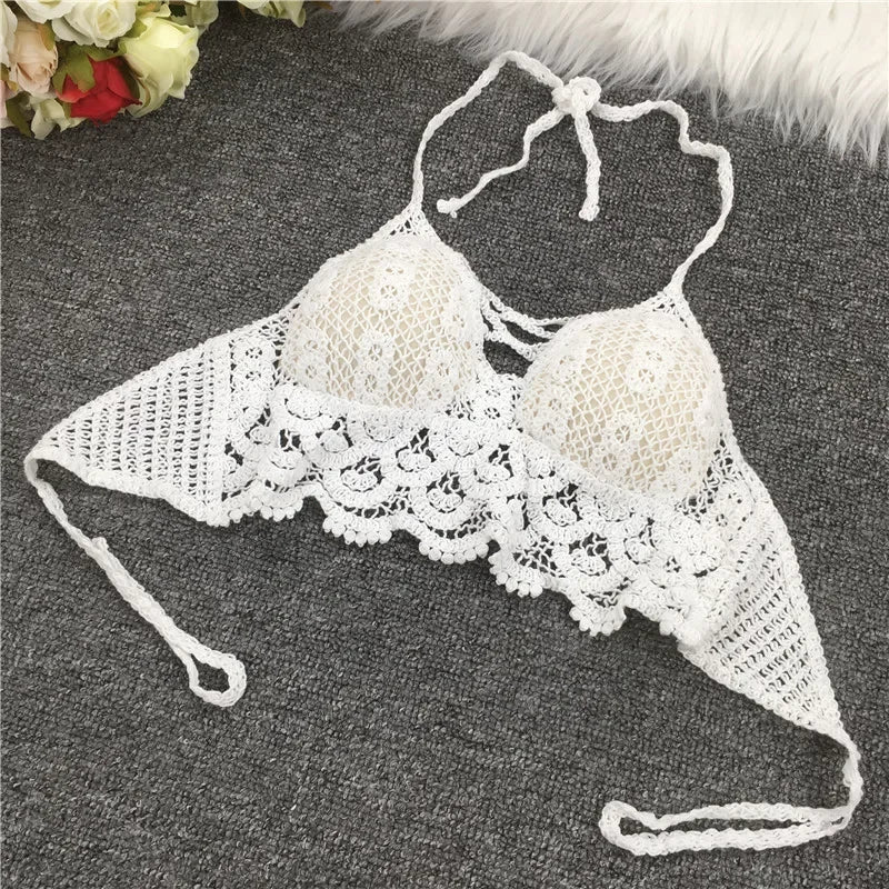 Top de tirantes finos HollowTassel