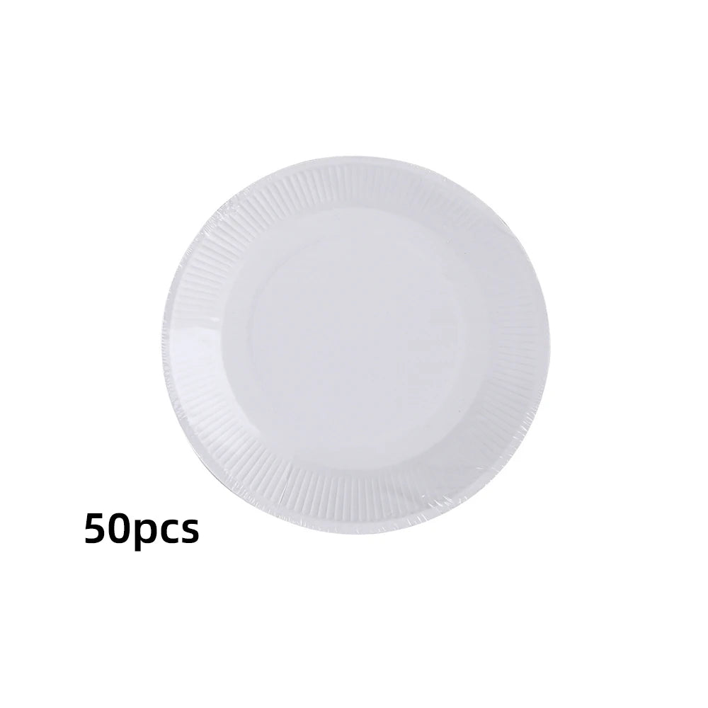 Disposable Paper Plates