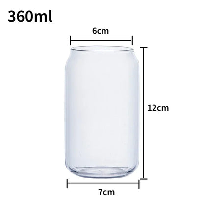 Glass Cup Reusable Straw